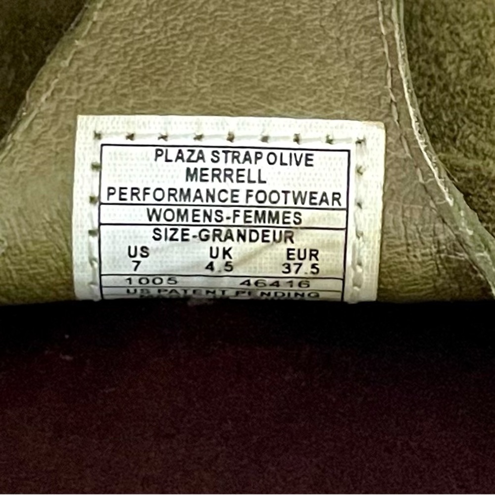 Vintage Style Merrell Plaza Strap Mary Jane Shoes - Picture 6 of 6